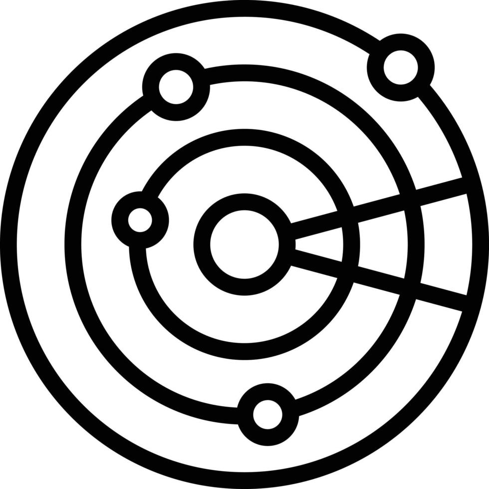 Radar Vector Icon Style