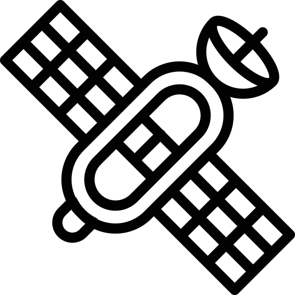 Satellite Vector Icon Style