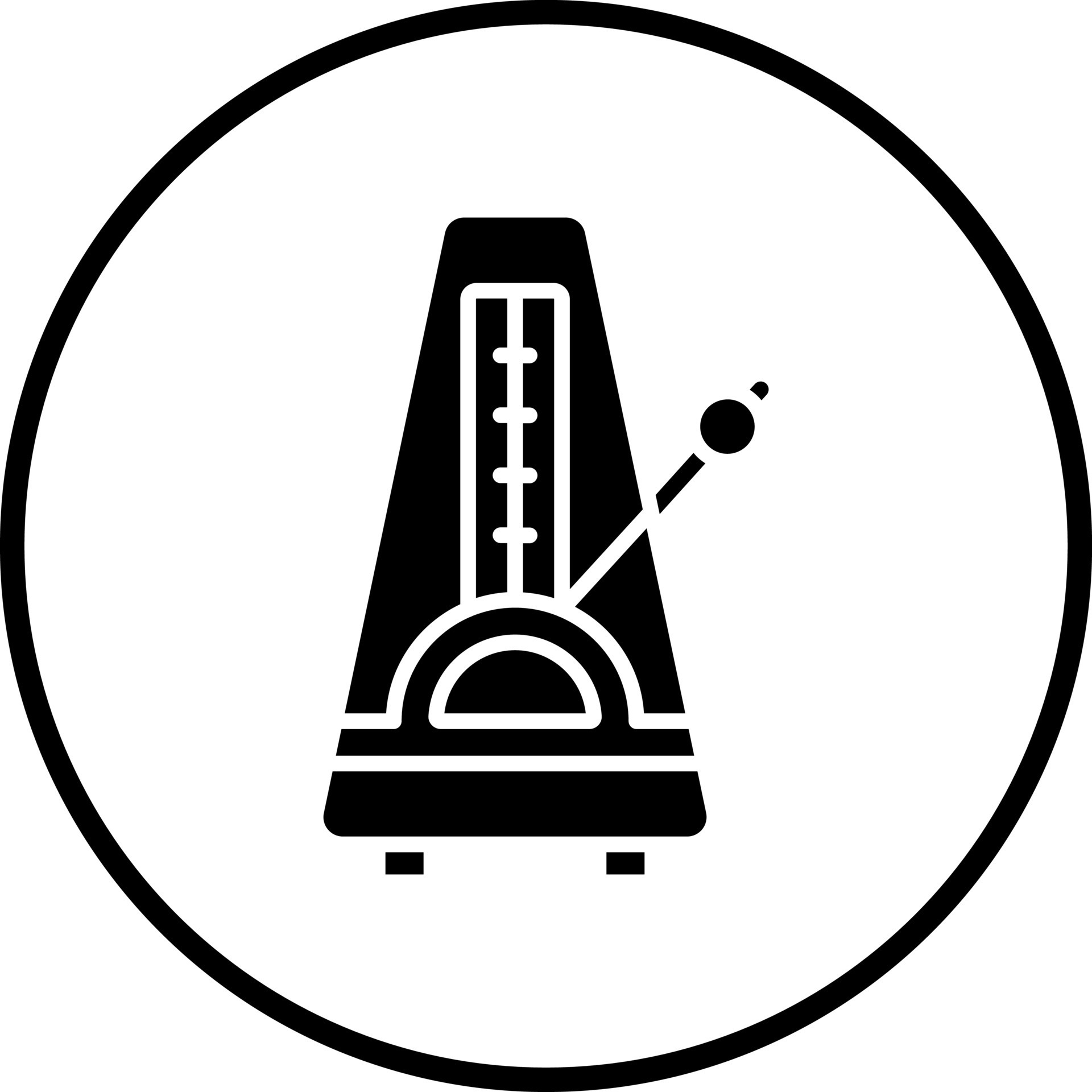 Metronome Vector Icon Style 22234733 Vector Art at Vecteezy