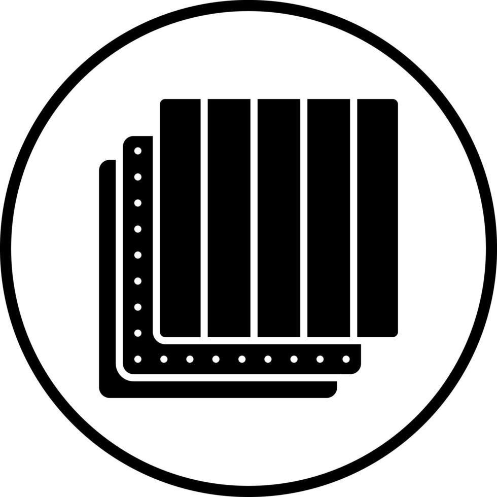 Fabric Layers Vector Icon Style