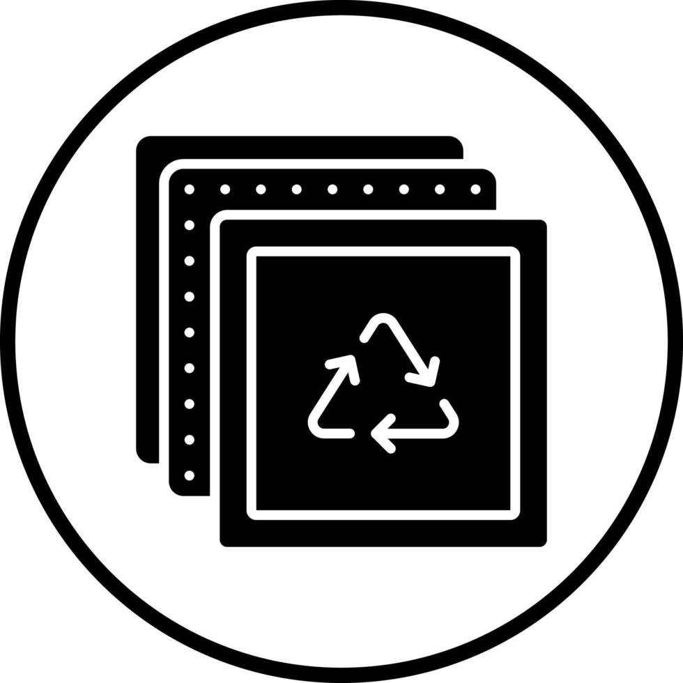 Fabric Recycle Vector Icon Style