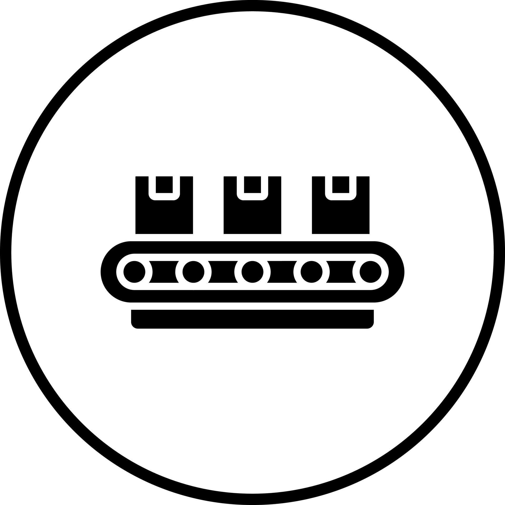 Conveyor Belt Vector Icon Style 22234866 Vector Art at Vecteezy