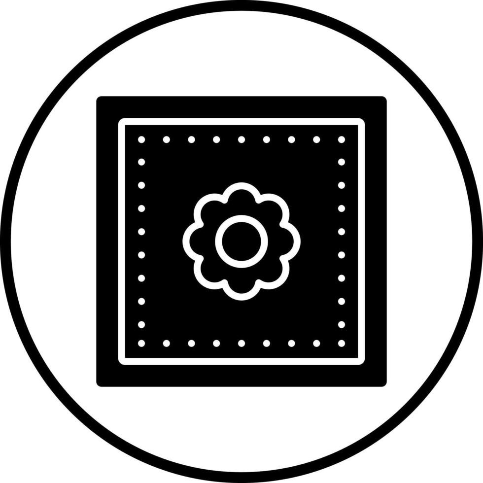 Painted Fabric Vector Icon Style