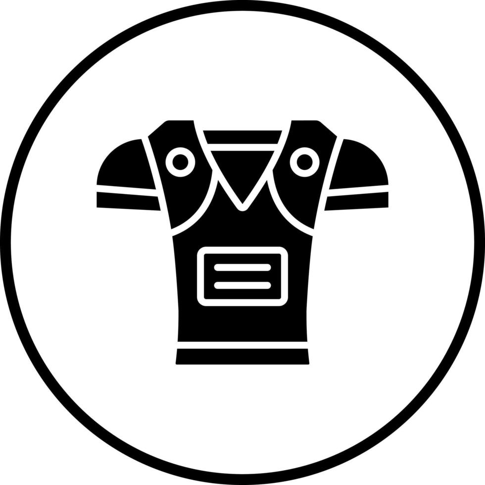 Chest Armor Vector Icon Style