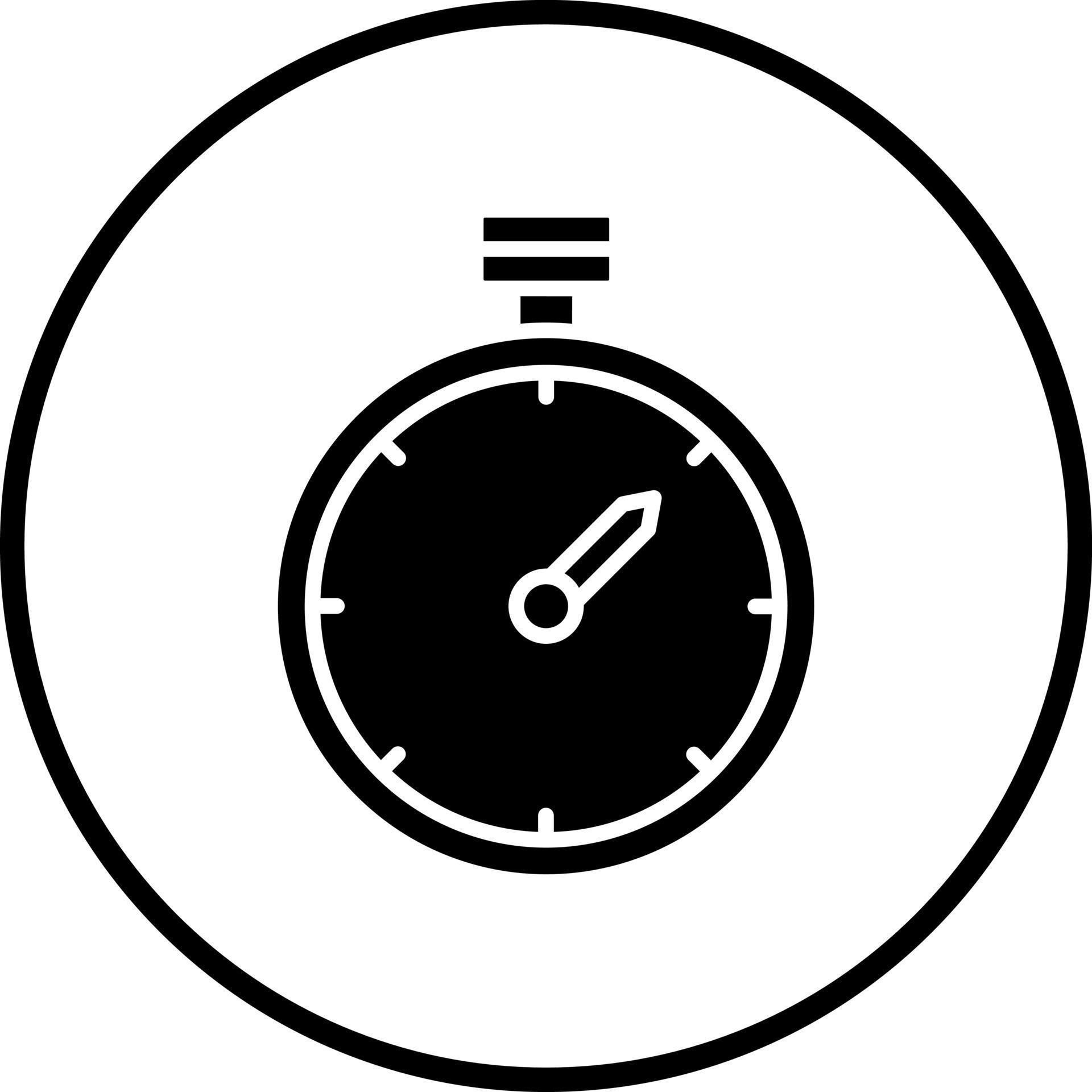 Timer Vector Icon Style 22234964 Vector Art at Vecteezy