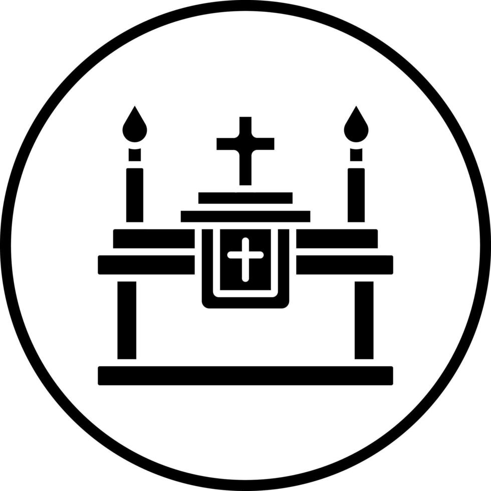 Altar Vector Icon Style