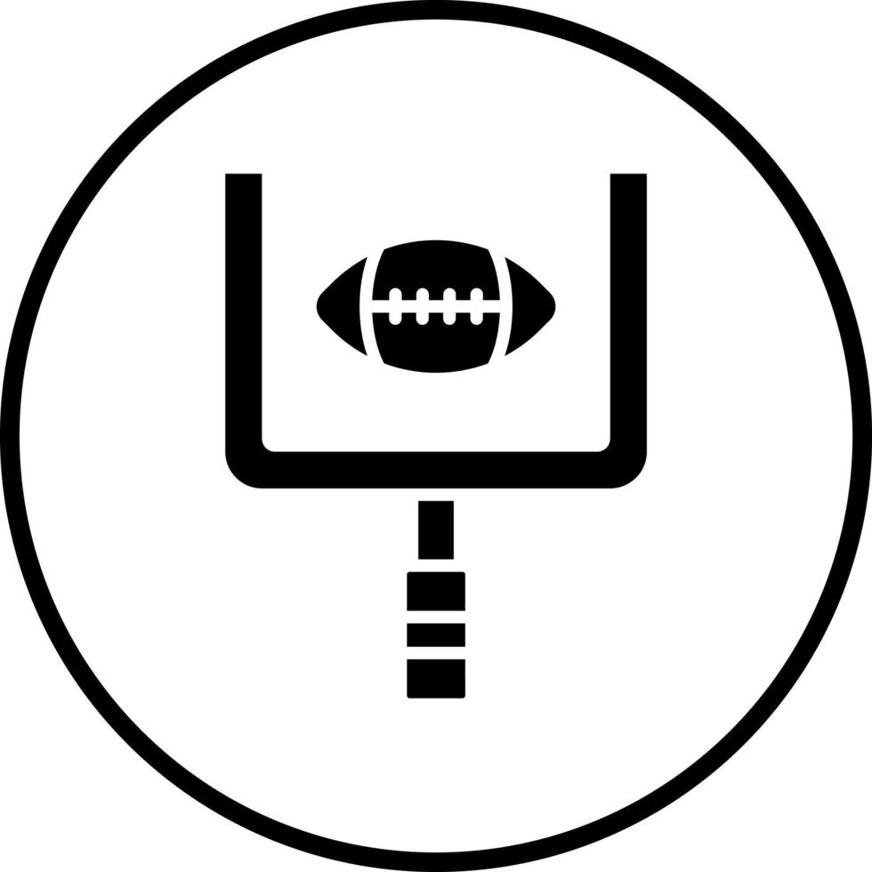 Goal Post Vector Icon Style