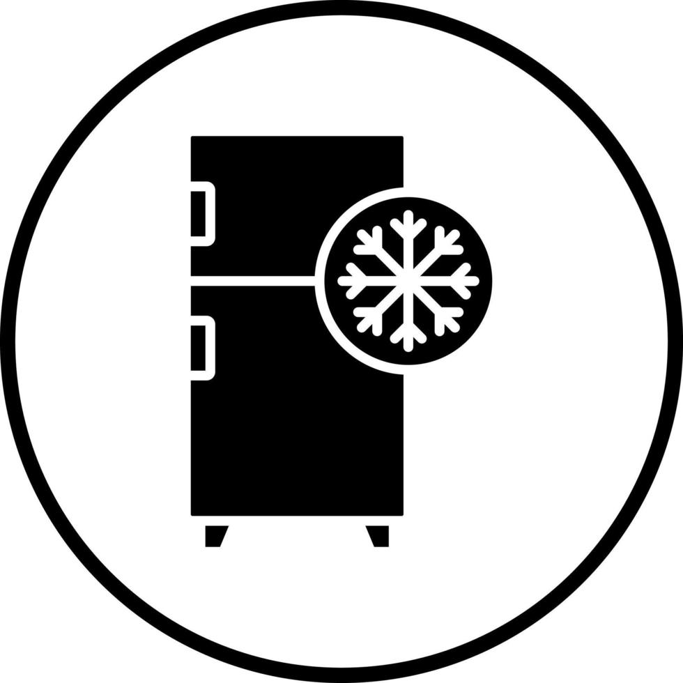 Fridge Vector Icon Style