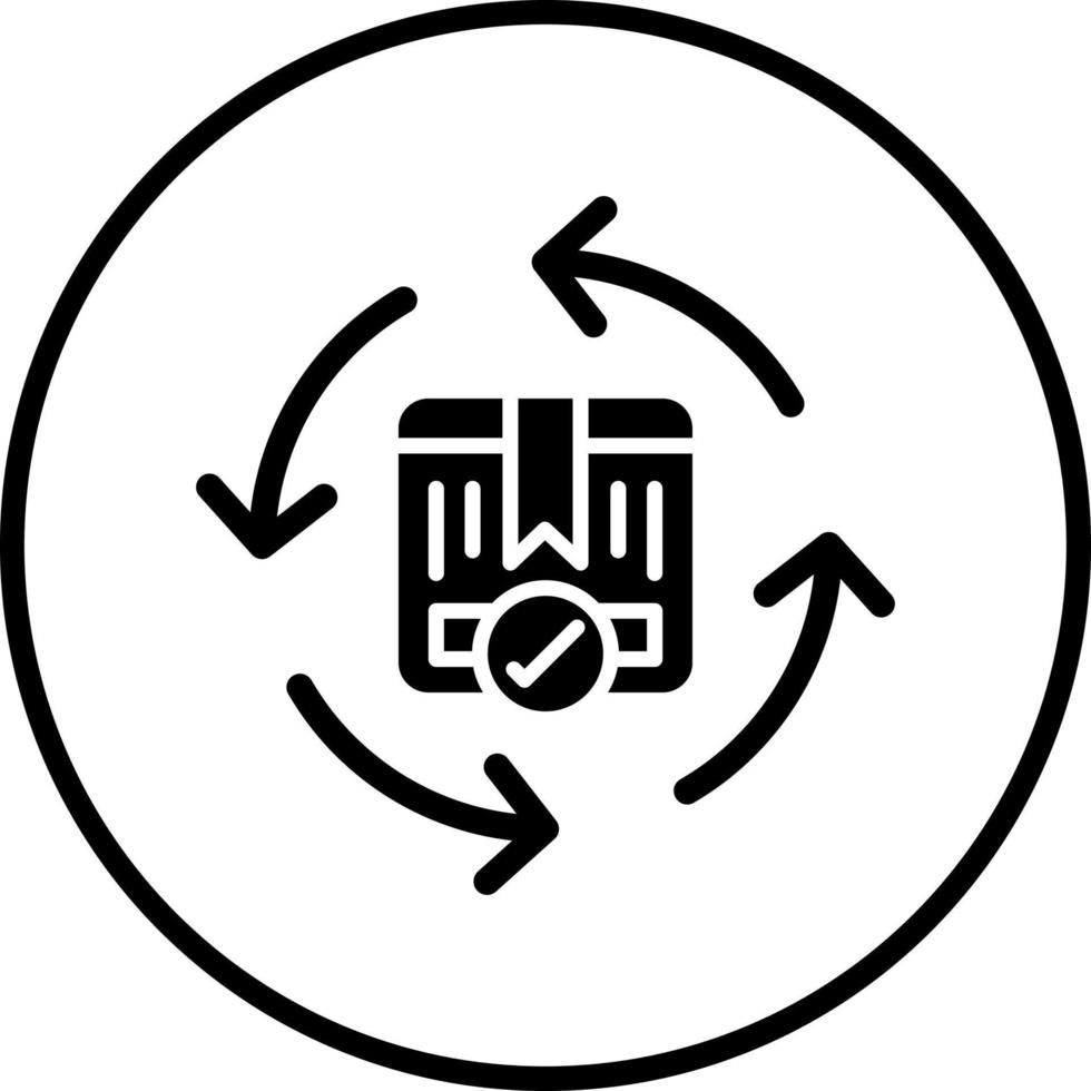 Continuous Delivery Vector Icon Style