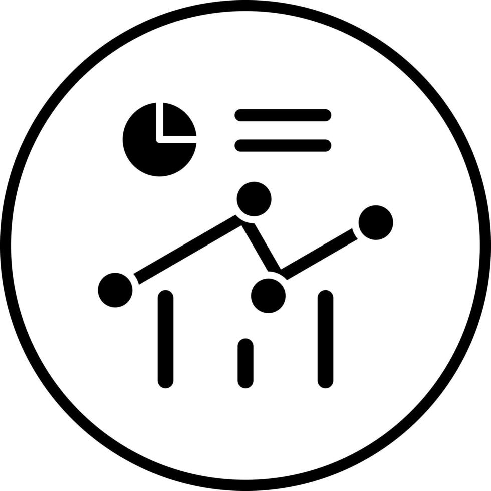 Market Prediction Vector Icon Style
