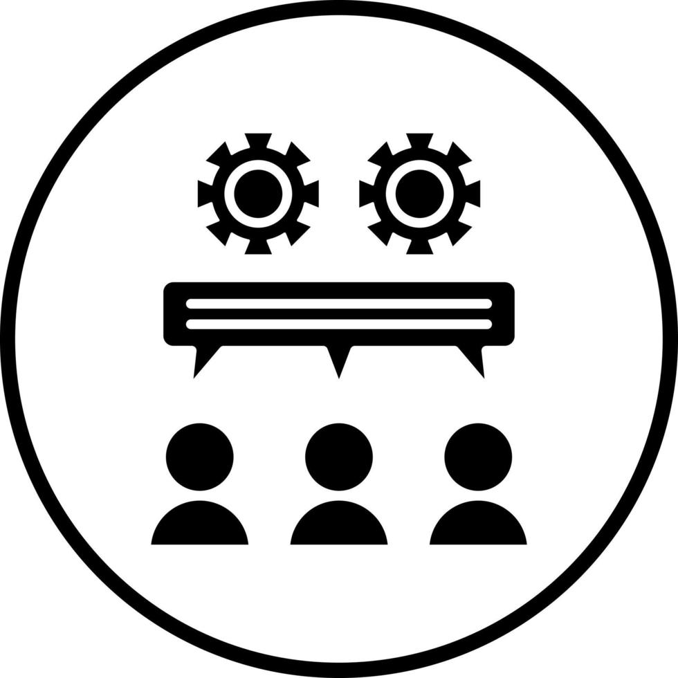 Customer Collaboration Vector Icon Style