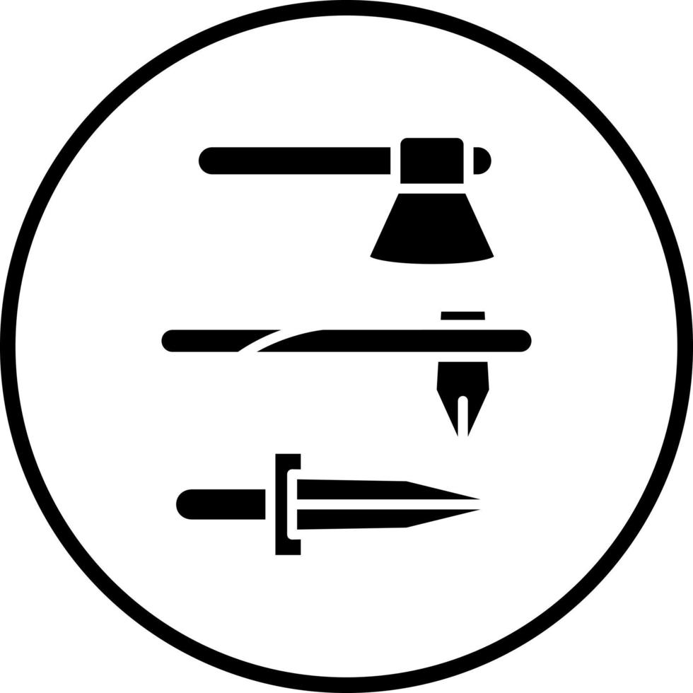 Iron Age Vector Icon Style