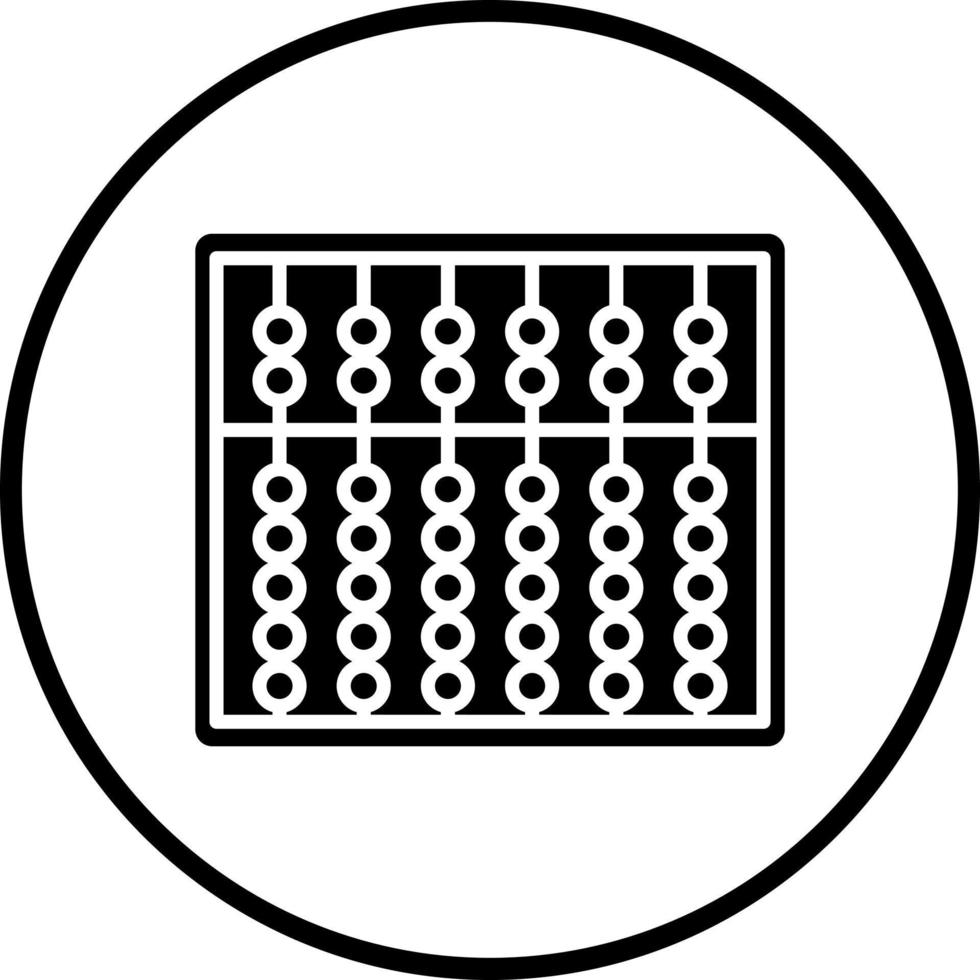 Abacus Vector Icon Style