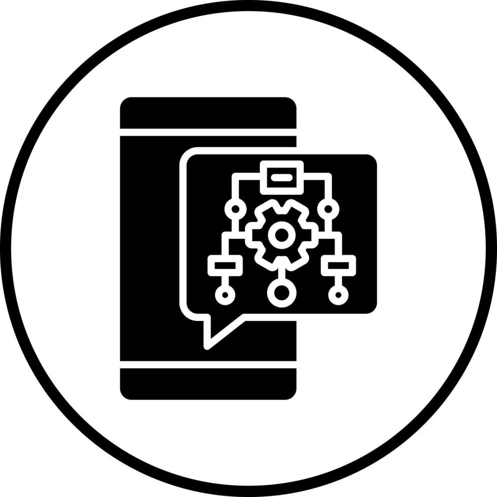 Algorithm Vector Icon Style