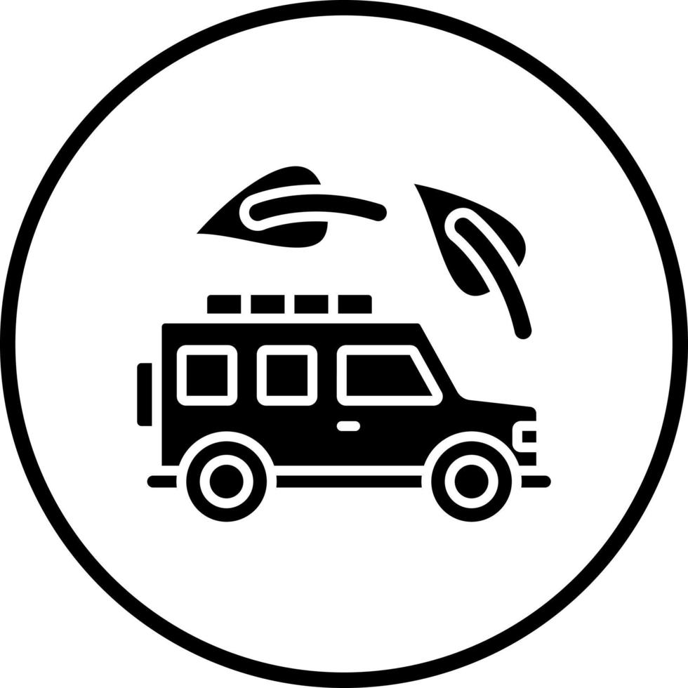 Eco Transport Vector Icon Style