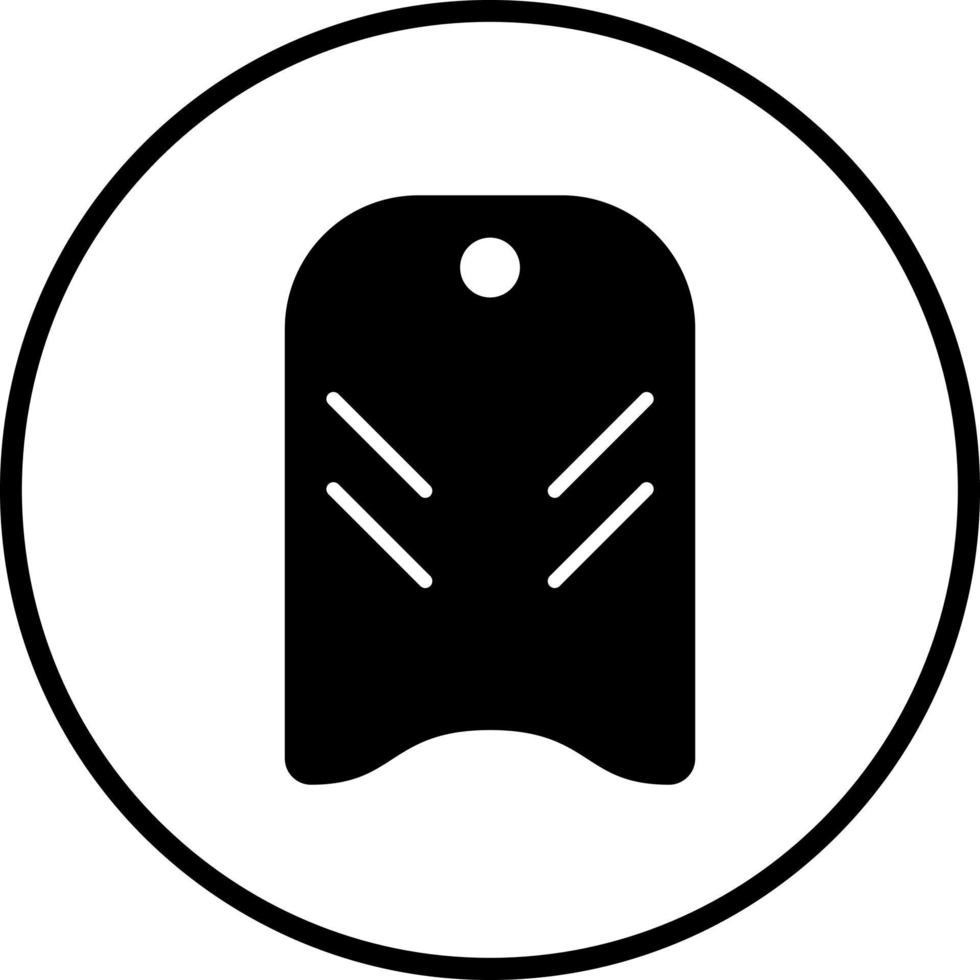 Bodyboarding Vector Icon Style