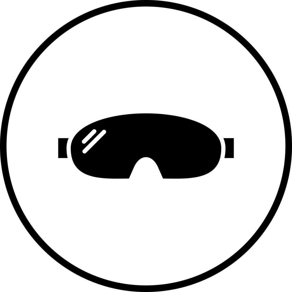 Goggles Vector Icon Style