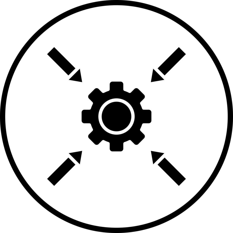 Convergence Vector Icon Style