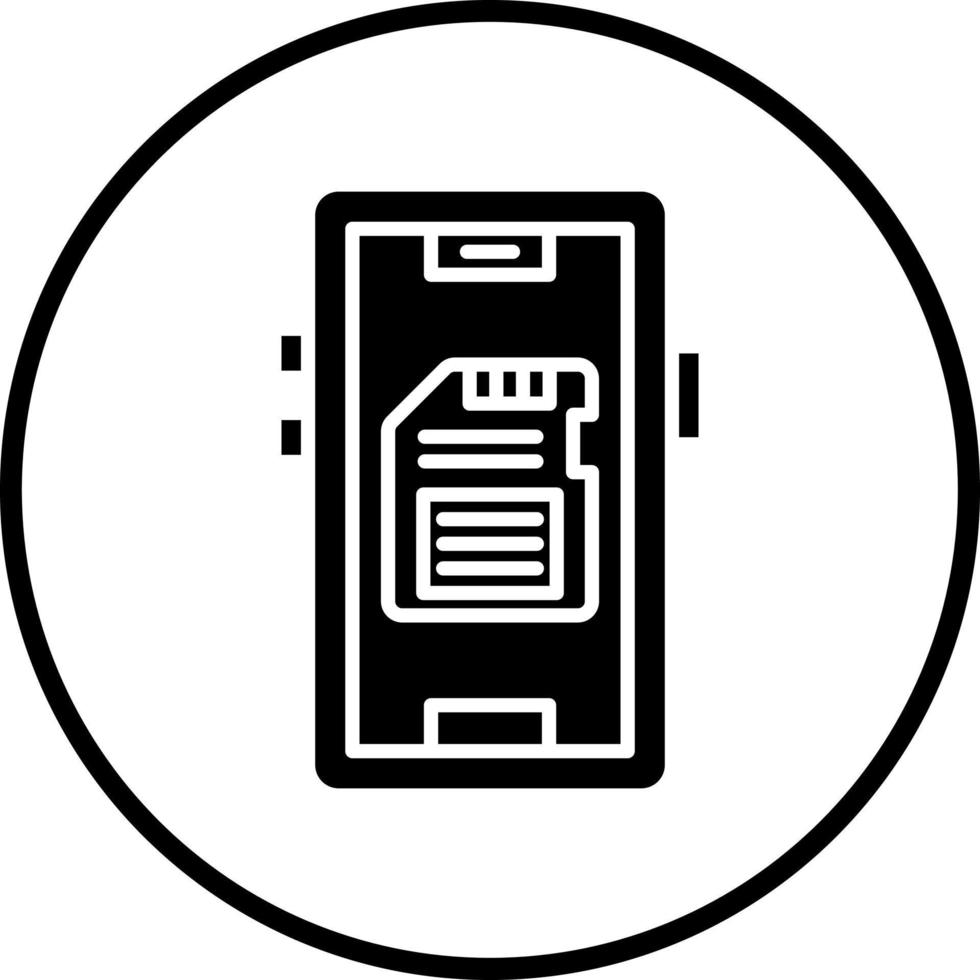 SD Storage Vector Icon Style