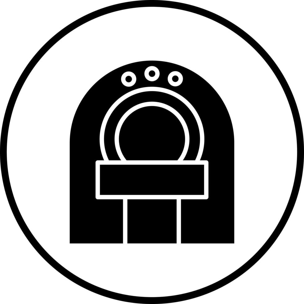 CT Scan Vector Icon Style