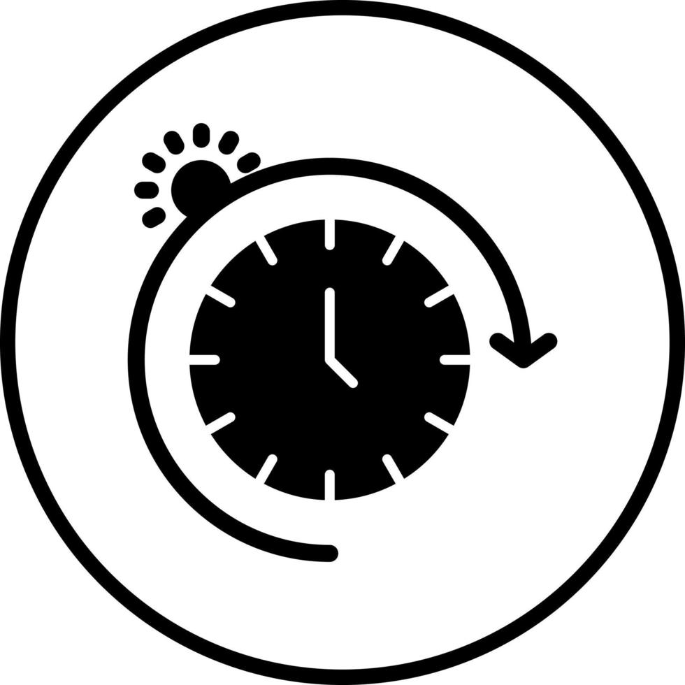 Daily Routine Vector Icon Style