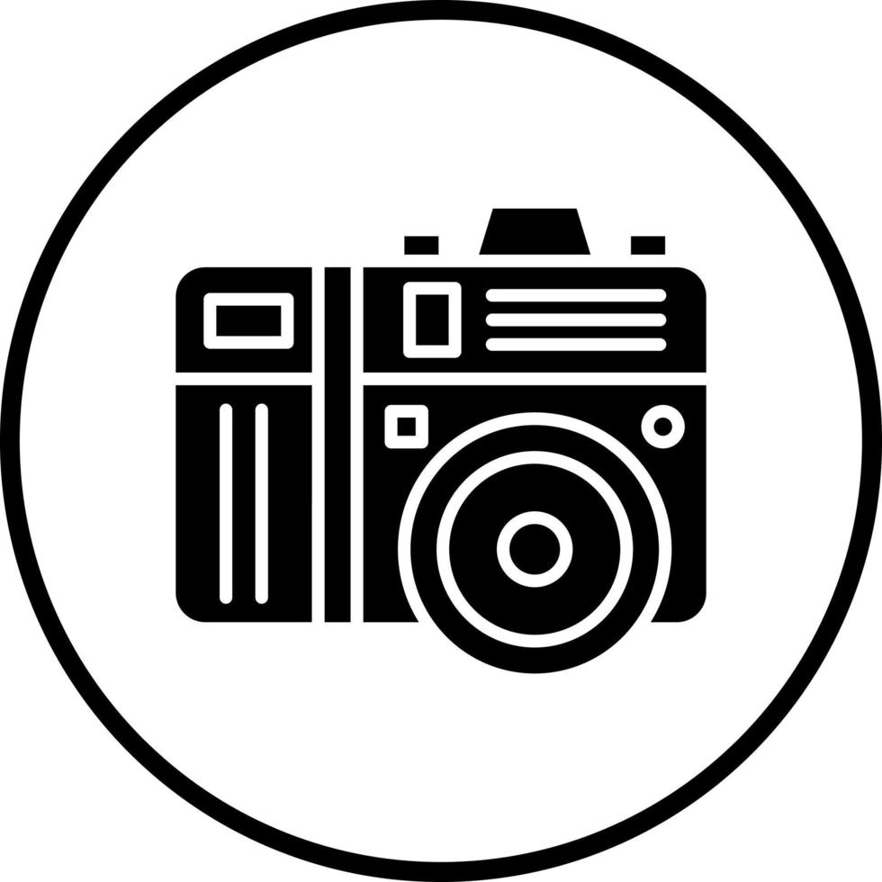 Digital Camera Vector Icon Style