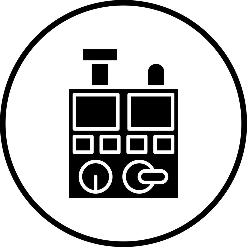 Gas Fume Chamber Vector Icon Style