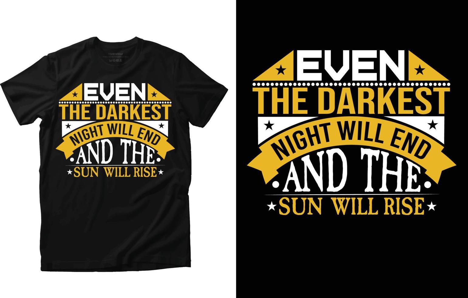 Typography T shirt Design vector
