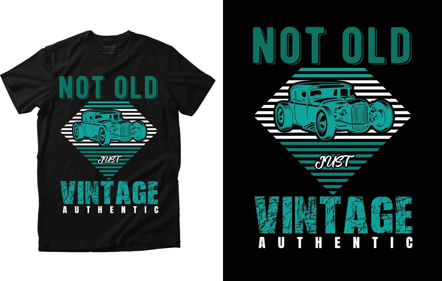 Vintage T shirt Design vector