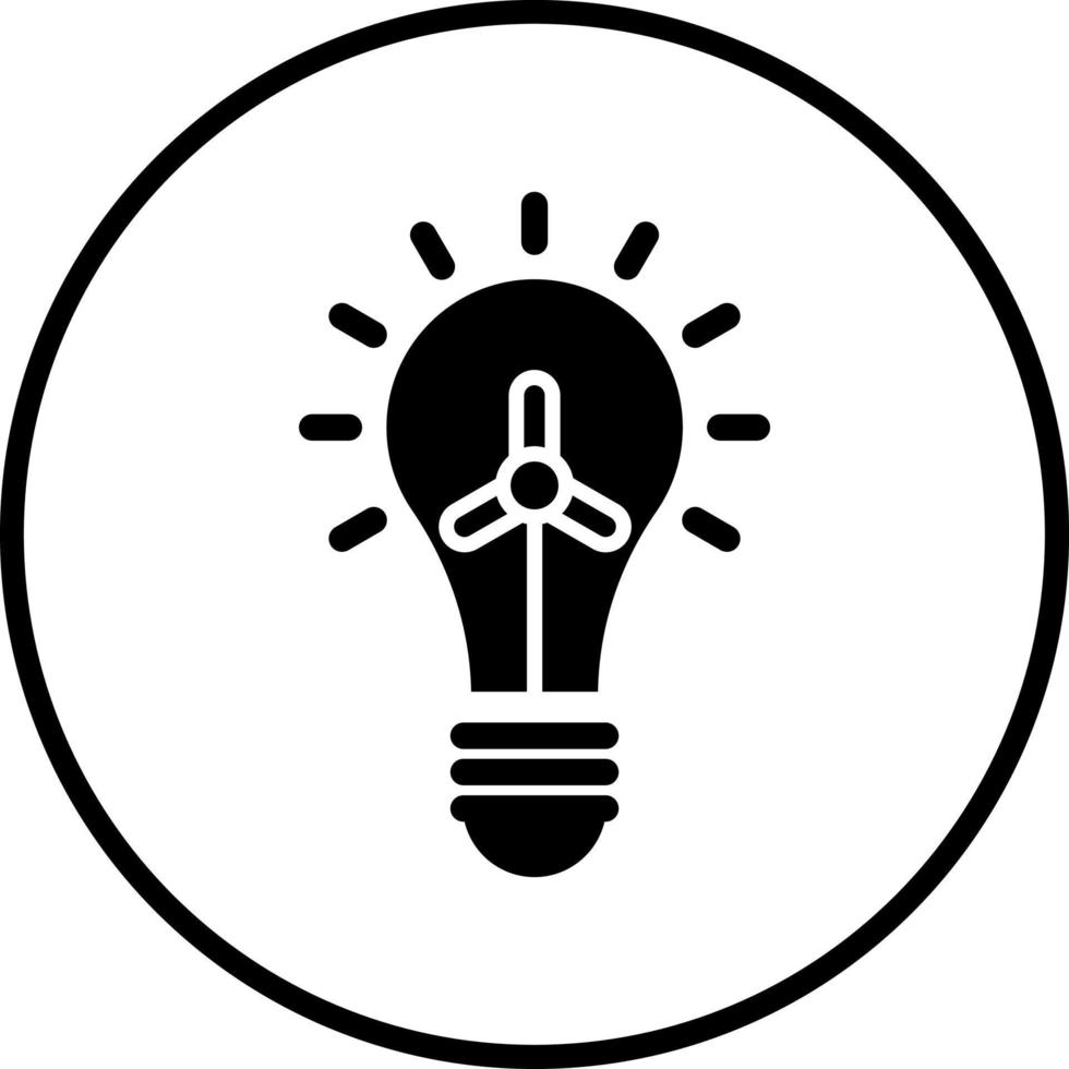 Light Source Vector Icon Style