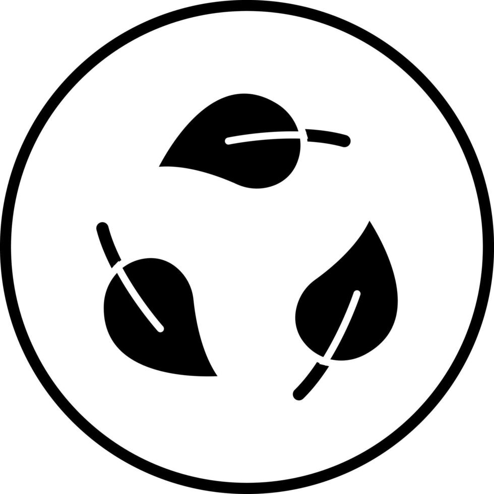 Biodegradable Vector Icon Style