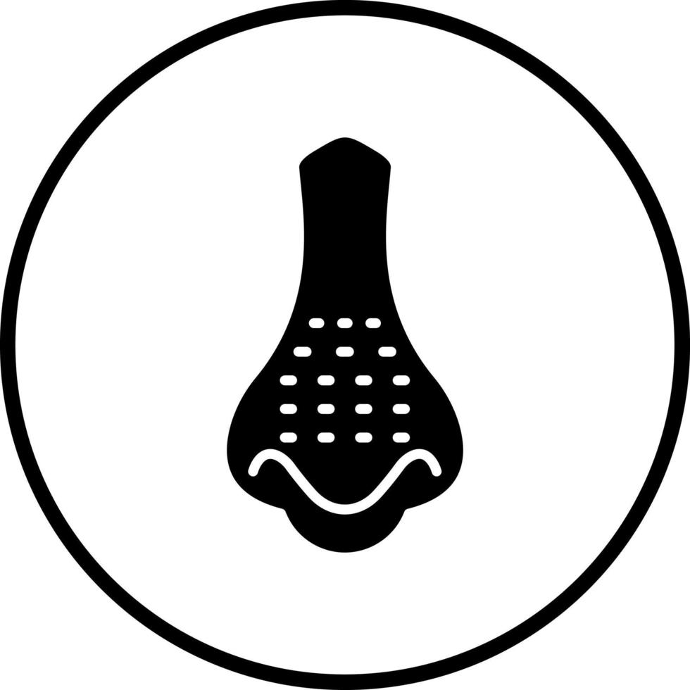 Blackhead Vector Icon Style