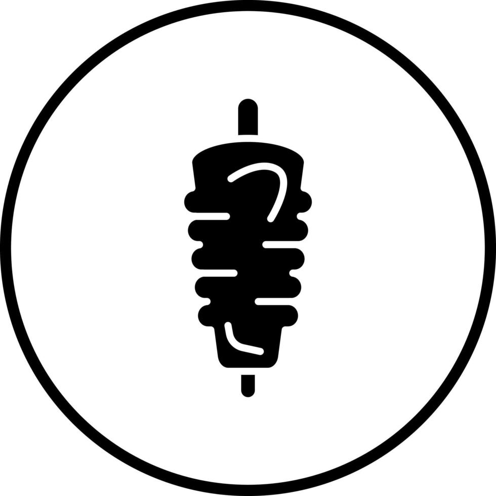 Kebab Vector Icon Style