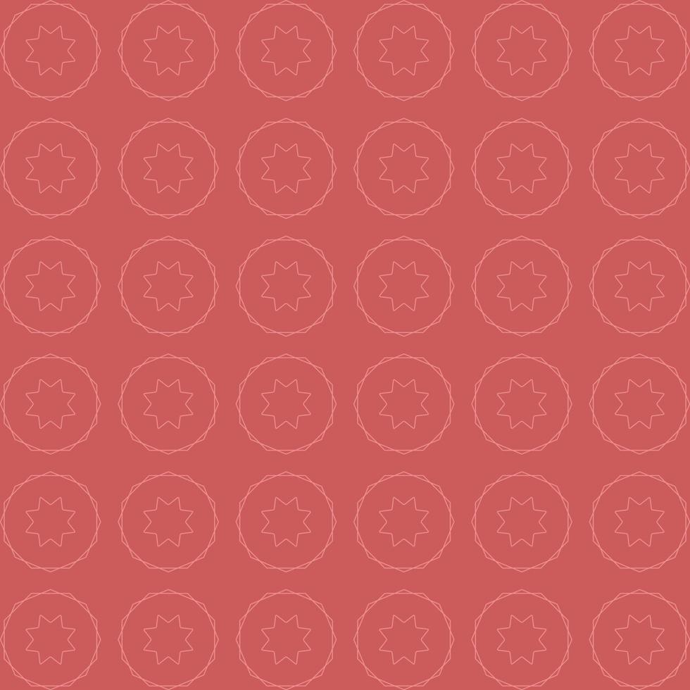 Islamic pattern design with whimsical shapes. vector