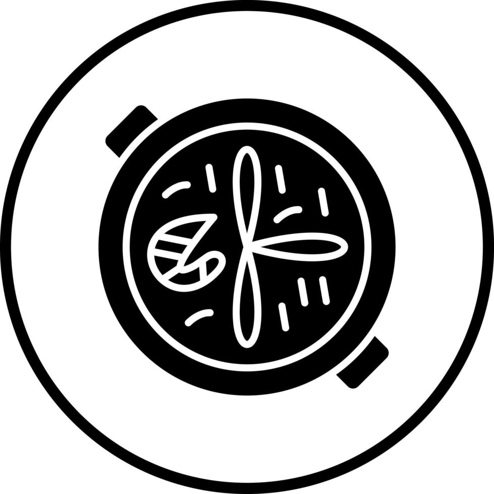 Paella Vector Icon Style