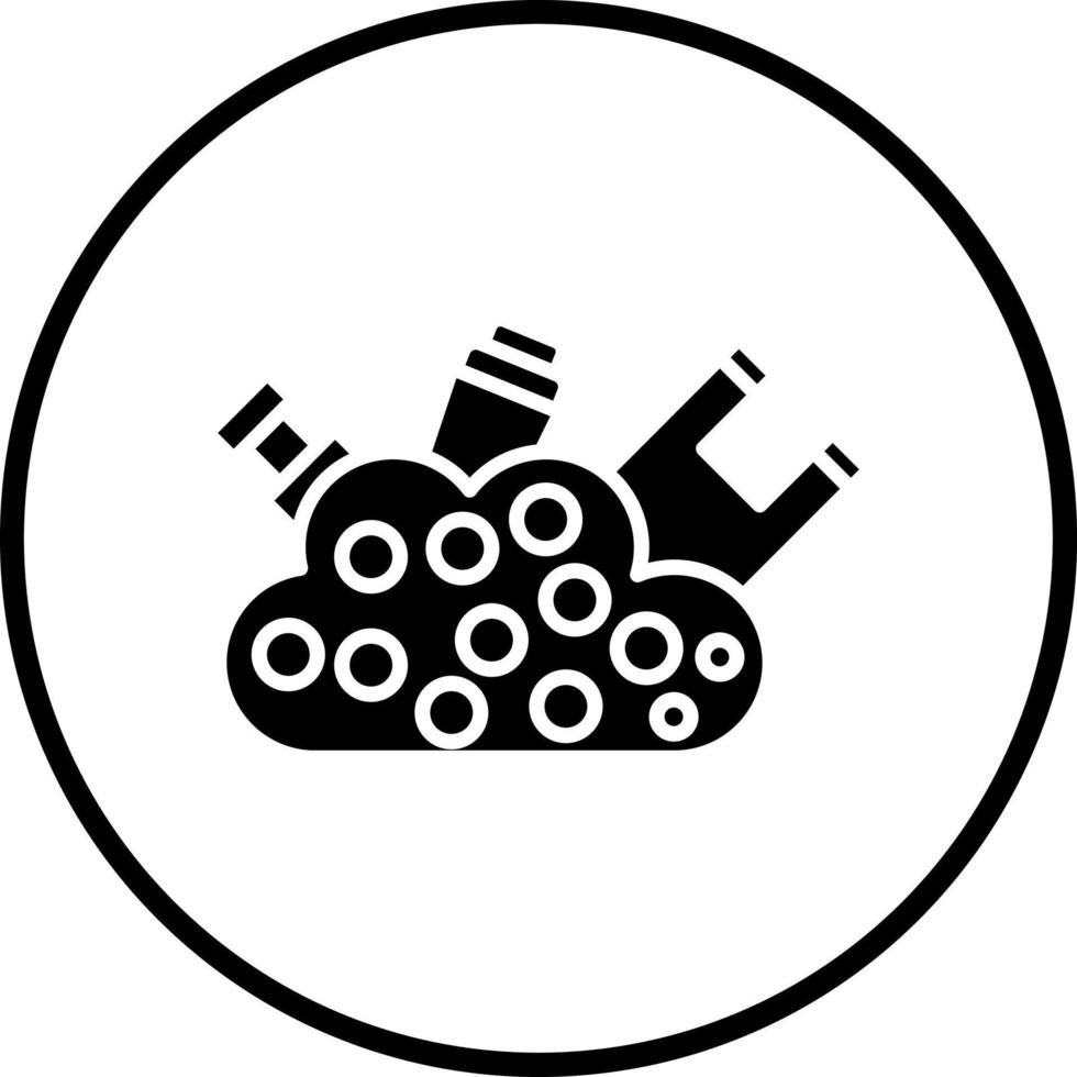 Landfill Vector Icon Style