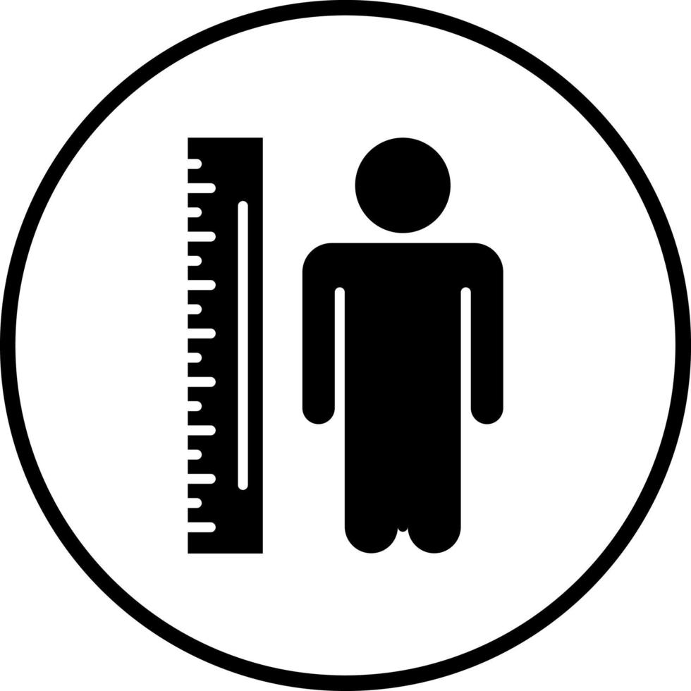 Body Mass Index Vector Icon Style