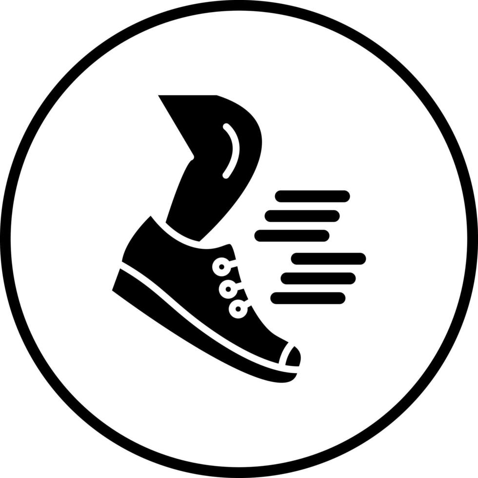 Jogging Vector Icon Style