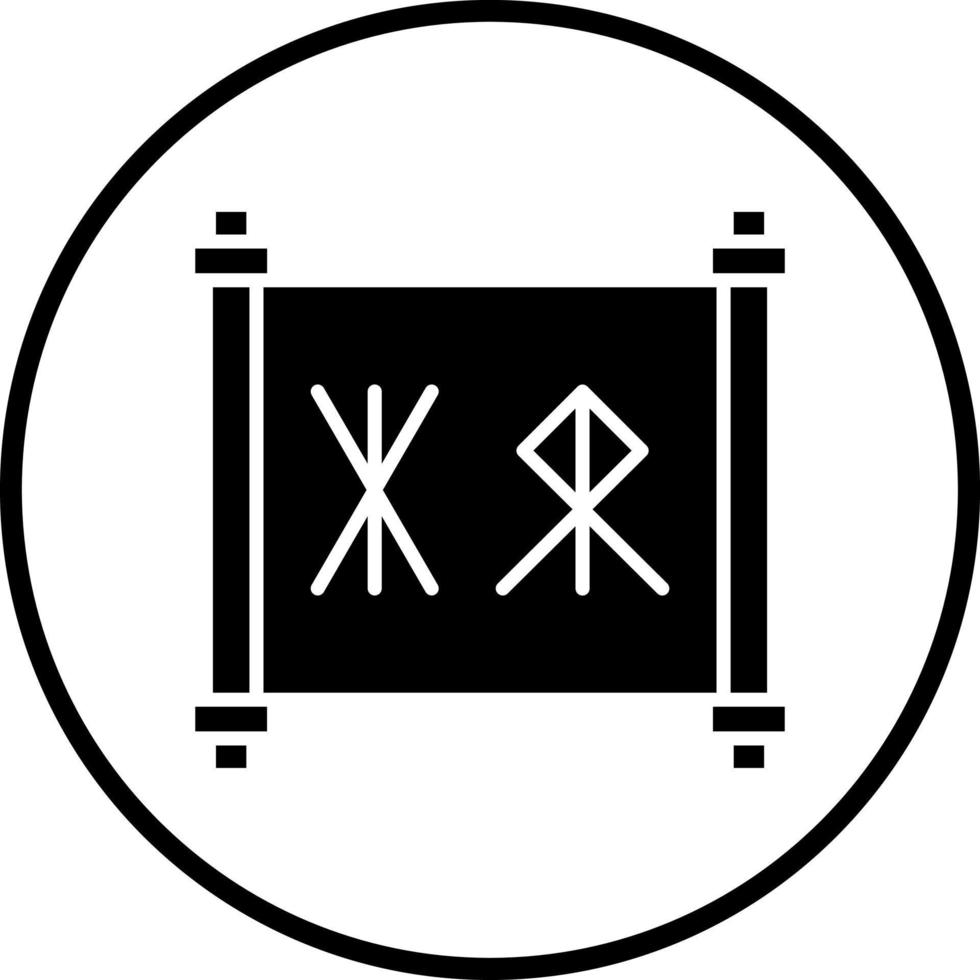Runes Vector Icon Style