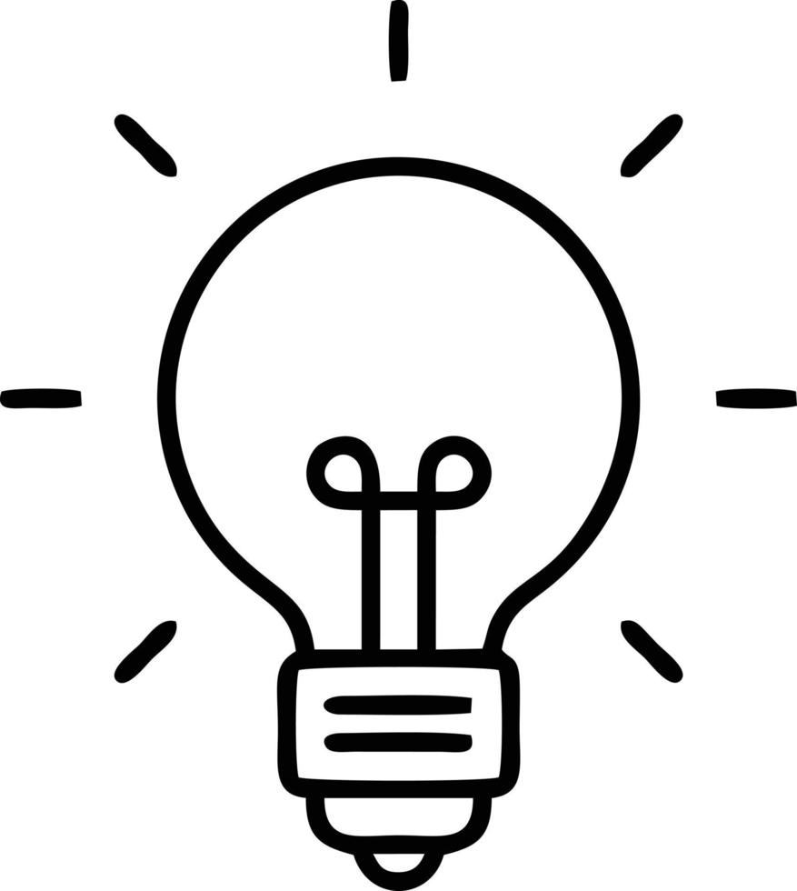 Idea solution icon symbol vector image. Illustration of the creative innovation concept design. EPS 10