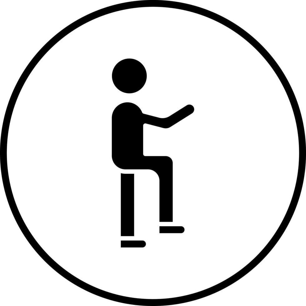 Body Language Vector Icon Style