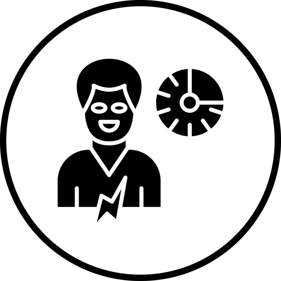 Calm Down Vector Icon Style
