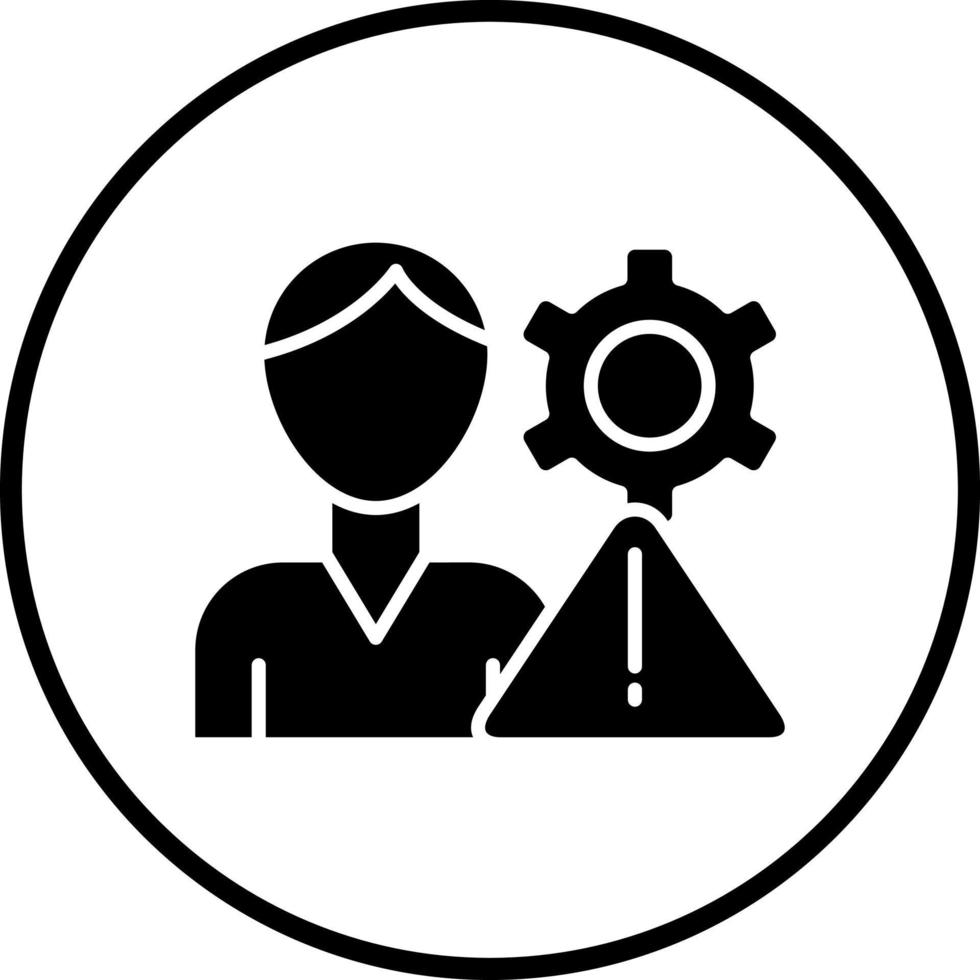 PR Crisis Vector Icon Style