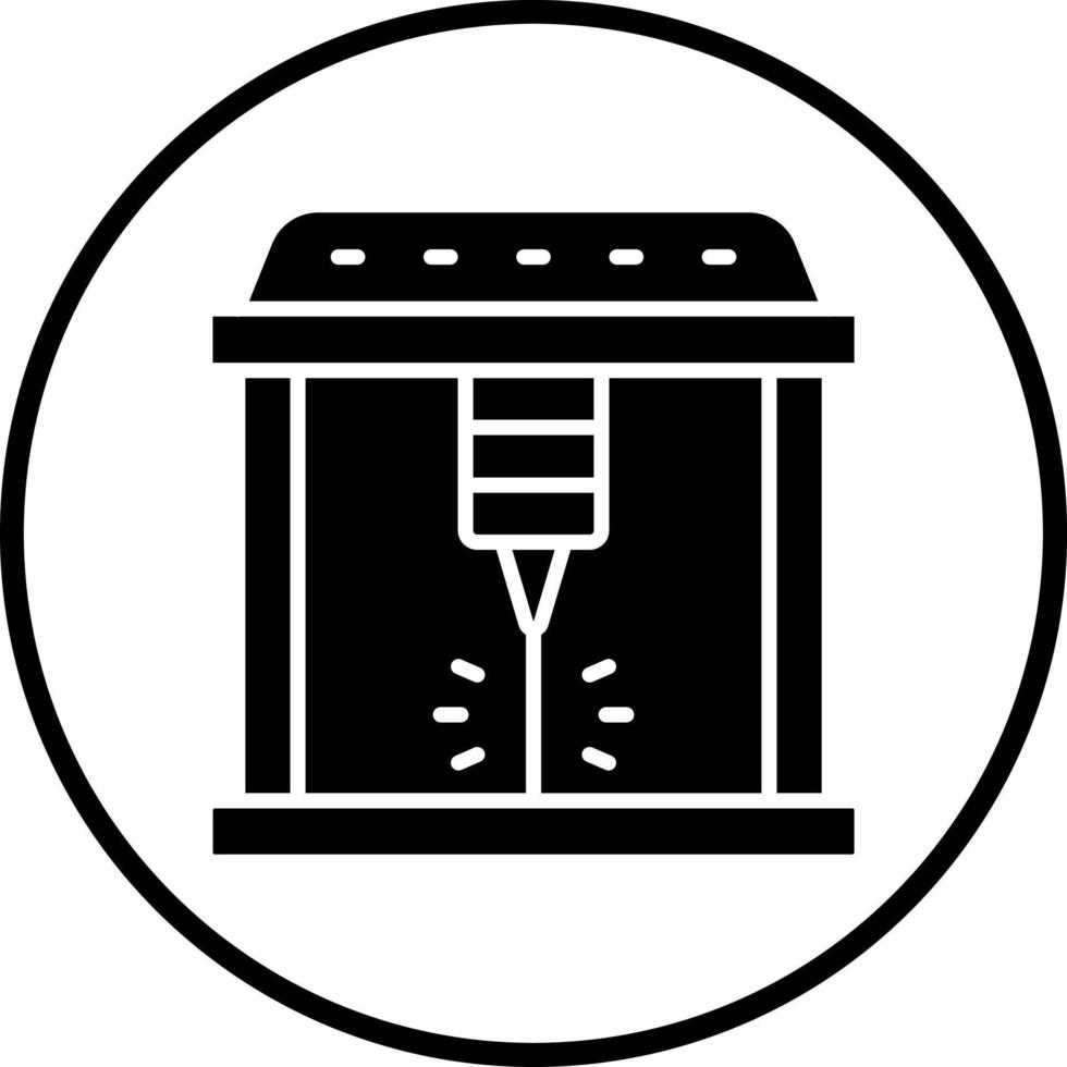 Laser Vector Icon Style