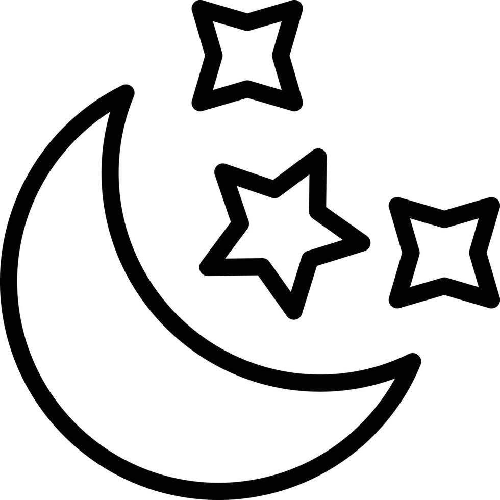Vector Design Night Icon Style