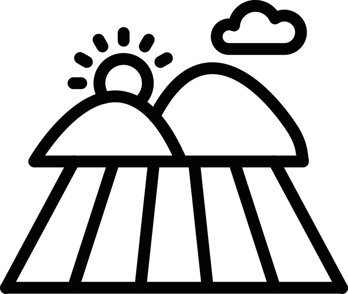 Field Vector Icon Style