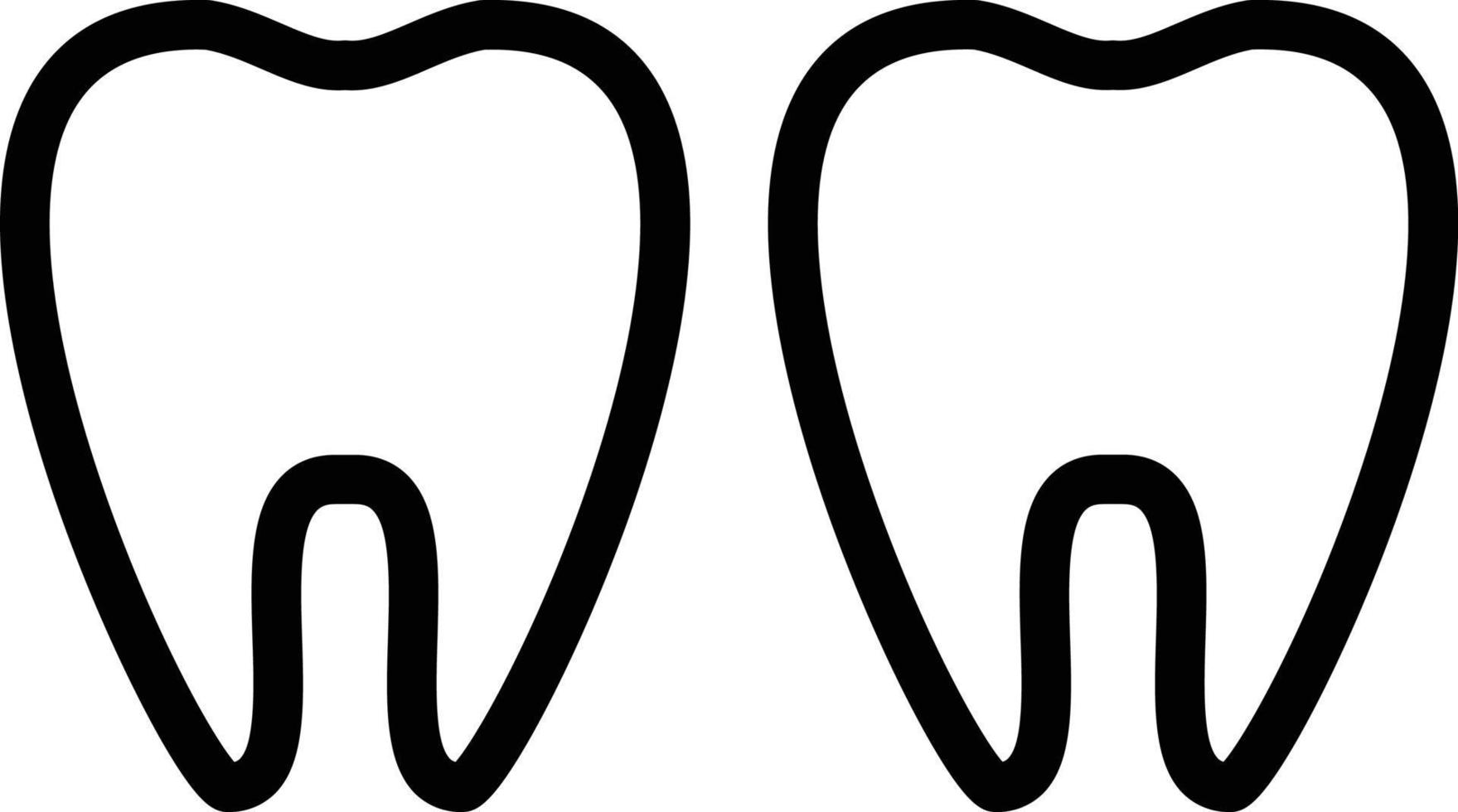 Teeth Vector Icon Style