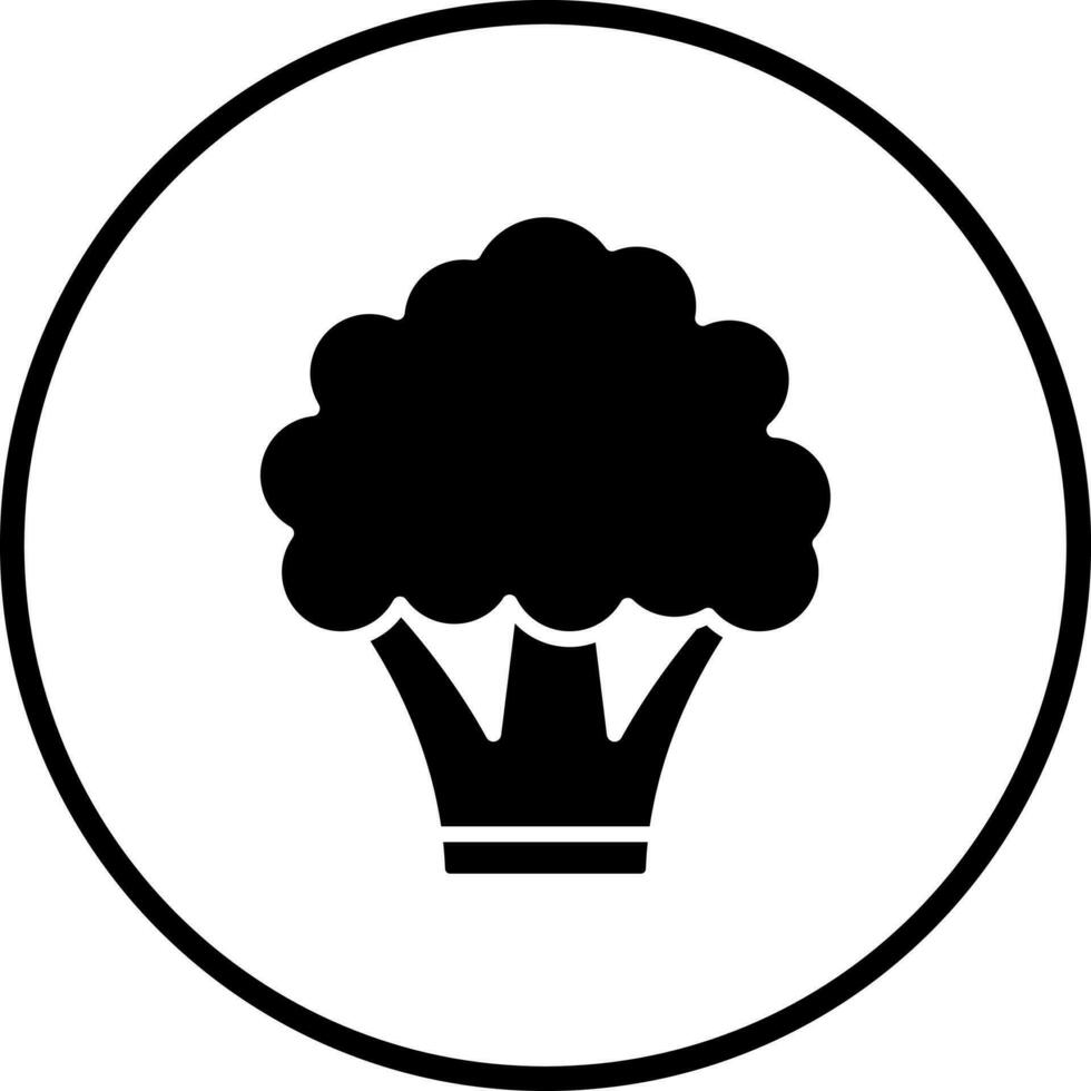 Broccoli Vector Icon Style