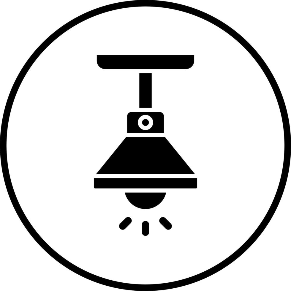 Pendant Light Vector Icon Style