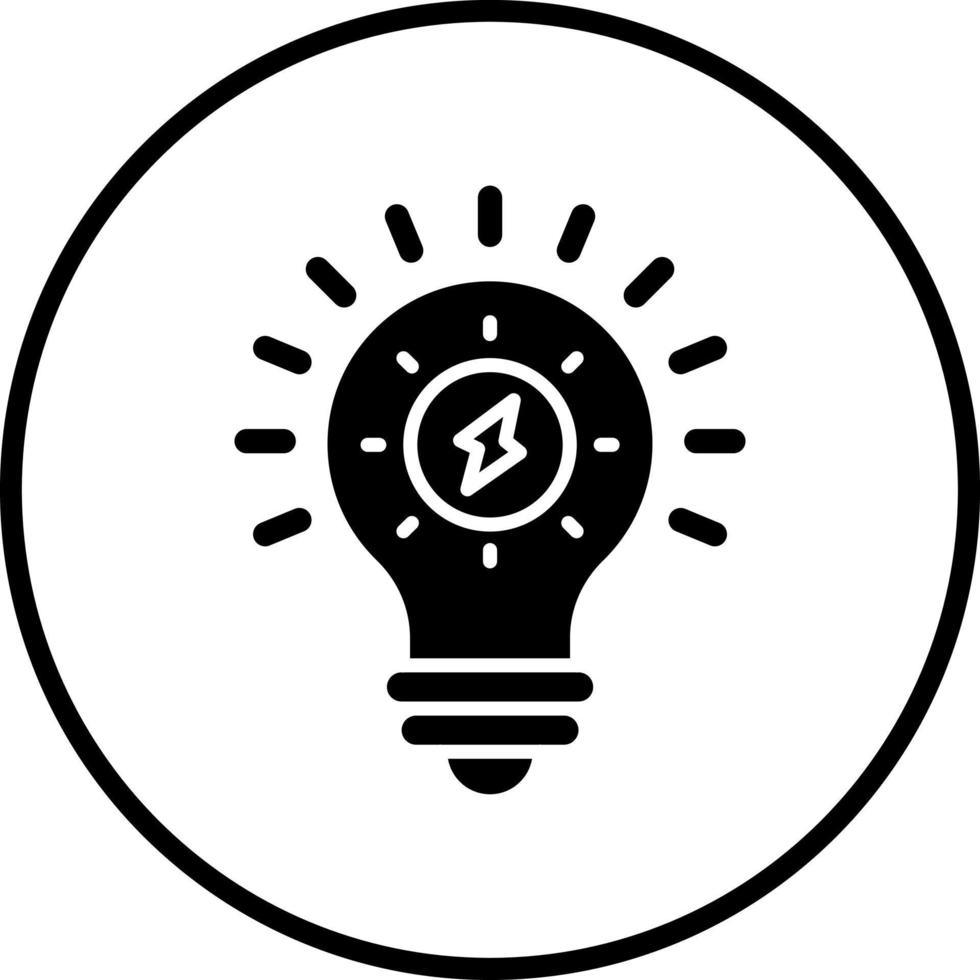 Light Source Vector Icon Style